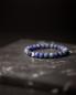 Preview: Armband mit 8 mm mattem Sodalith-Stein - Alpha Mat Blue